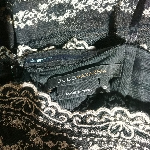 BCBGMAXAZRIA Strapless Cocktail Dress - Picture 3 of 6